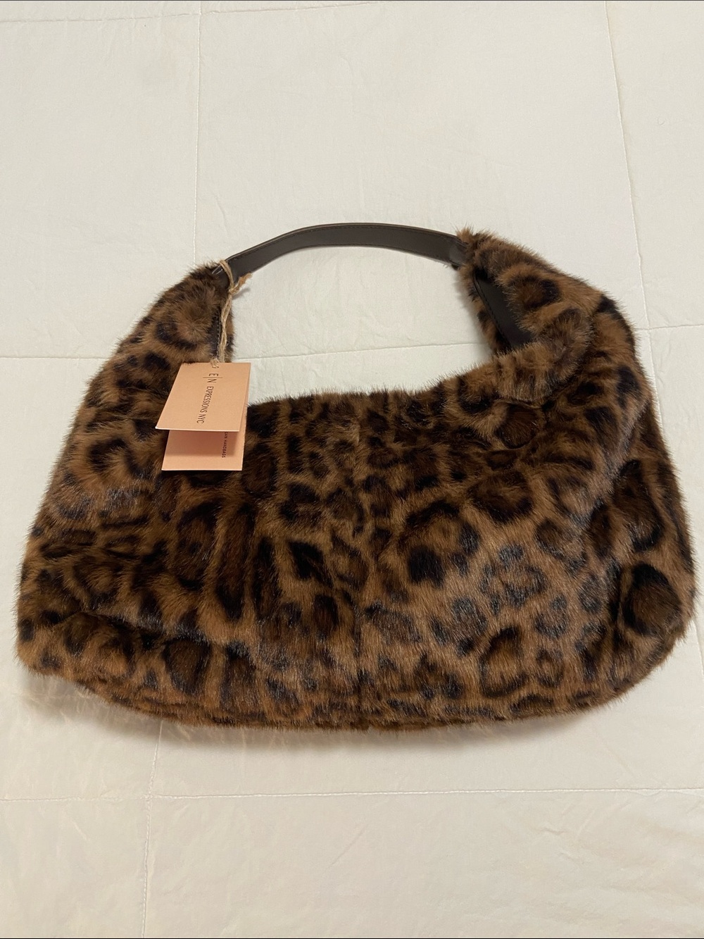🐆 Faux Fur Leopard Shoulder Bag🐆